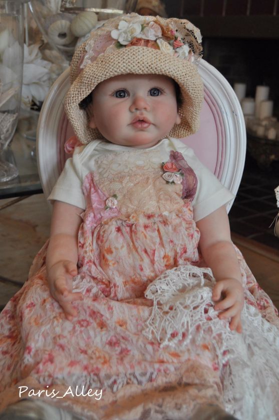 Spring Kiss~Dress, Hat, Blanket RebornToddler Baby Doll  