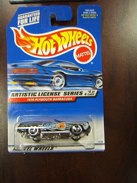 Hot Wheels Artistic License Series #1 4 Complete Set  