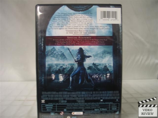 Underworld Rise of the Lycans (DVD, 2009) 043396272897  