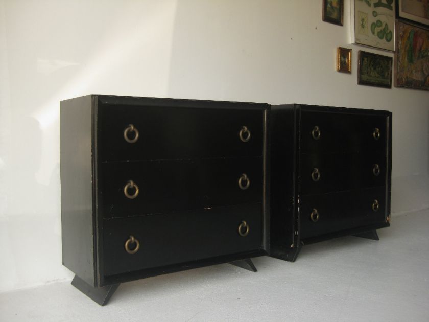   Century Modern Hollywood Regency Dressers Chests bronze HARJER  