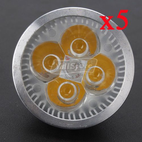 4W Warm White MR16 12V 320LM Energy Saving LED Light Bulb Spot Lamp 