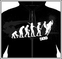 509 Evolution Full Zip Hoody Snowmobile Black 2XL  