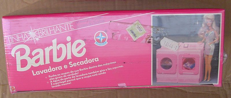 BARBIE WASHING MACHINE   ESTRELA   MADE IN BRAZIL  