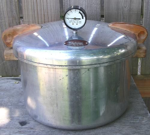   DUTY Vintage NATIONAL #7 PRESSURE COOKER CANNER 16 Quart w/Rack  