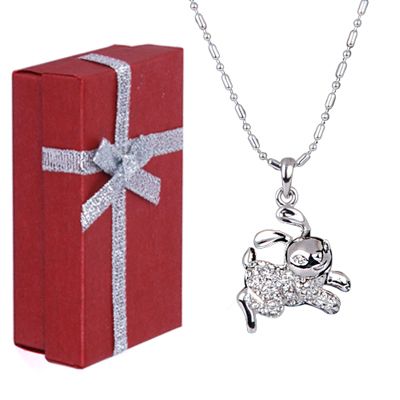 Pick Any 2 Chinese Zodiac Character w/Crystal Necklaces  