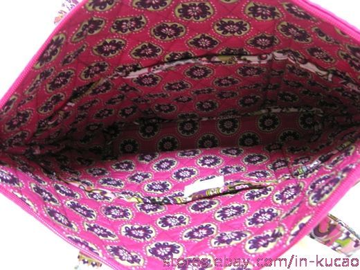 This is the Vera Bradley 2010 Fall Villager in Very Berry Paisley Tote 