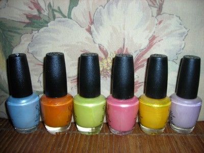 OPI NAIL POLISH ~*~THE SUMMER SPLASH COLLECTION~*~  