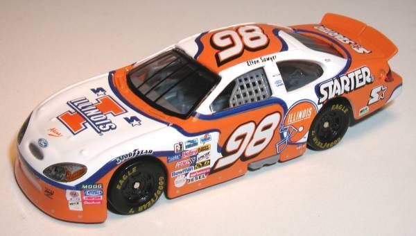 UNIV OF ILLINOIS 1/64 #98 NASCAR DIECAST REPLICA  