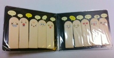   Bunny JStory Post it Sticky Memo Sticker Bookmark Note Pad  