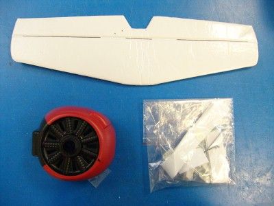 Parkzone T 28 Trojan Airplane Fuselage Wing PARTS LOT Electric R/C RC 