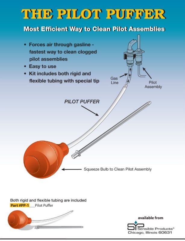 SENSIBLE PRODUCTS  PP 1 PILOT PUFFER  