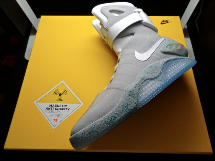 Nike Air Mag Marty McFly Back To The Future Sz 9 Limited to 1500 pairs 