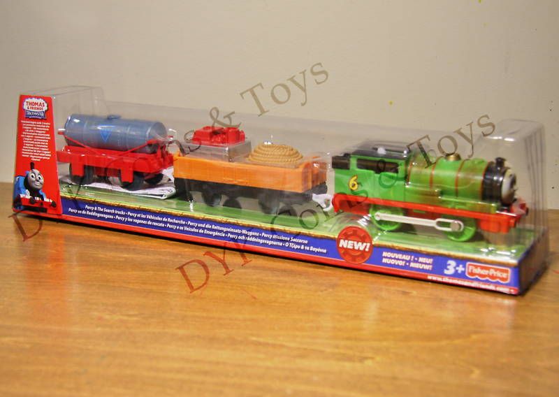 NEW TRACKMASTER THOMAS MISTY ISLAND PERCY & SEARCH CARS  
