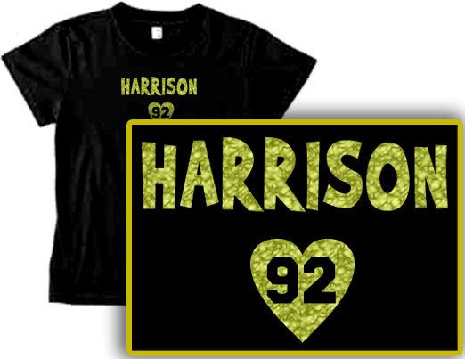 JAMES heart HARRISON Pittsburgh STEELERS Womens T SHIRT  