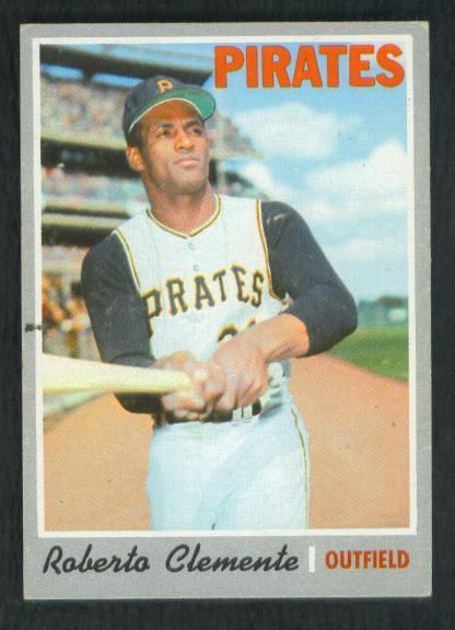 1970 TOPPS # 350 ROBERTO CLEMENTE   