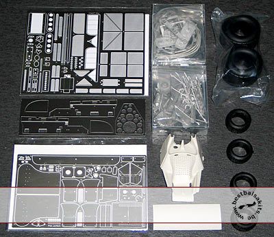 JAPANESE GP TRANSKIT for TAMIYA 1/12 P34 SIX WHEELER  