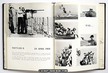 USS BRISTER DER 327 WESTPAC VIETNAM CRUISE BOOK 1968  