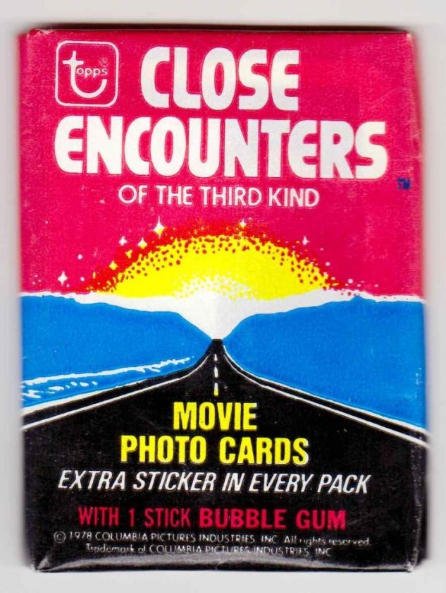 CLOSE ENCOUNTERS 3K (Topps,1978)  Unopened Wax Pack^^  