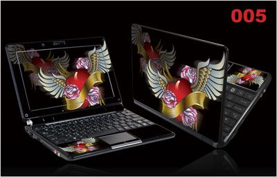 Asus Eee 1000 H HA HE Netbook Skin Choice of Design  