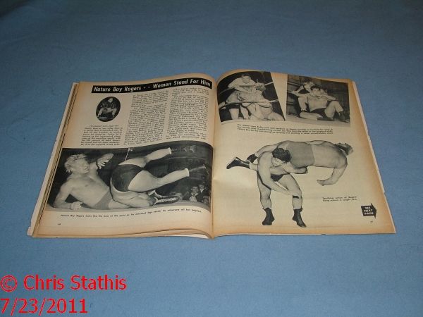 1956 Vol 1 #2 Ringside Wrestling and Boxing June Byers  