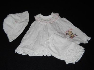 20 pcs USED BABY GIRL CLOTHES LOT 6 6 9 6 12 MONTHS SPRING / SUMMER 
