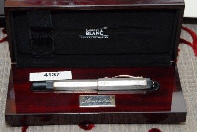 MONTBLANC LORENZO DE MEDICI 1992 FOUNTAIN PEN # 4137/4810 MEDIUM NIB 