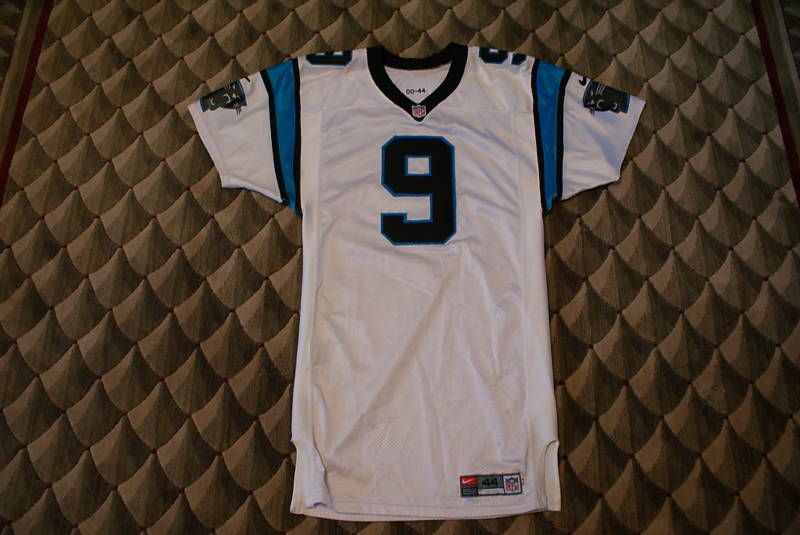 Matt Lytle Carolina Panthers Game Used Jersey  