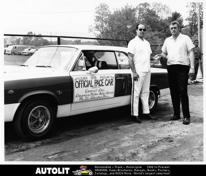 1969 AMC Hurst SC Rambler Factory Photo  