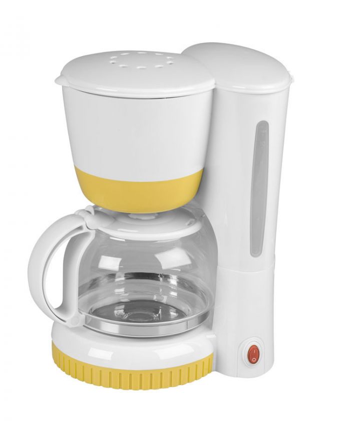 Kalorik Yellow 8 Cup Coffee Maker CM 32849 Y 877340001611  