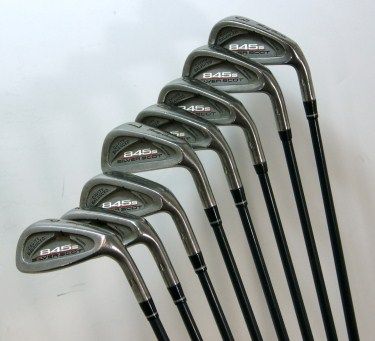 Tommy Armour 845 Silver Scott RH Irons 3 PW Graphite Stiff  