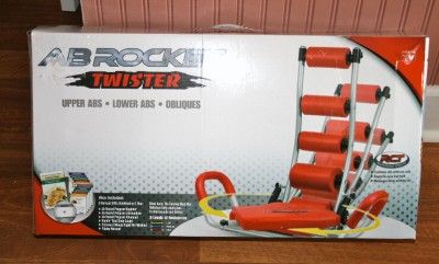 Ab Rocket Twister Abdominal Trainer Exercise Workout System  