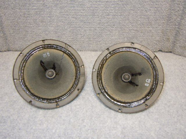 VINTAGE AUDIOPHILE STEREO SPEAKERS DENMARK ALTEC PARTS MIDRANGE ALNICO 