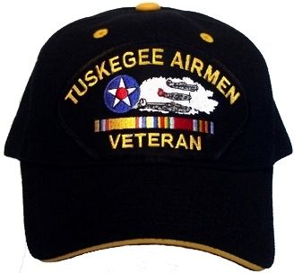 Tuskegee Airman Veteran Ball Cap Hat Military FREE SHIP  