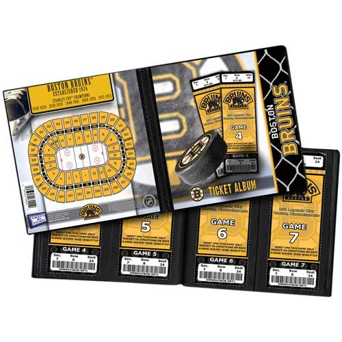 Boston Bruins 2011 NHL Stanley Cup Banner Raising Archival Ticket 