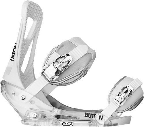 2011 NIB BURTON CUSTOM EST SNOWBOARD BINDINGS M white  