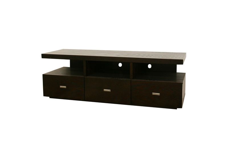 Modern Wood Flat Screen LCD Plasma TV Stand Cabinet  