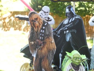 Star Wars Inspired Cake Topper Centerpiece Birthday Darth Vader Storm 