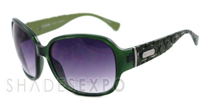 NEW Coach Sunglasses CC 3010 OLIVE 315 EMERALD AUTH  