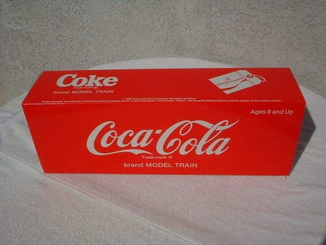 LGB 4291 COCA COLA CANT BEAT THE REAL THING REFRIGERATOR CAR NEW MIB 