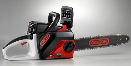 Cordless Electric Chainsaw Oregon PowerNow 40V Endurance Battery 