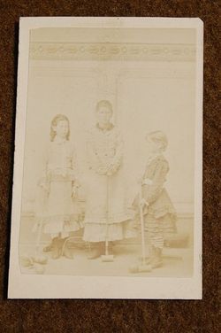 1860s 1870s CDV Card Photo of Croquet Players from Oberlin Ohio NO 