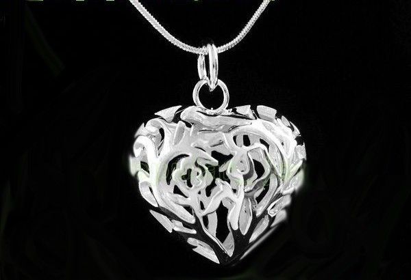 New Sterling Silver 16 Chain Necklaces & Pendants, Various Styles 