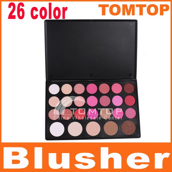   Makeup Blush Blusher Powder + Pressed Powder Palette Cosmetic H8056