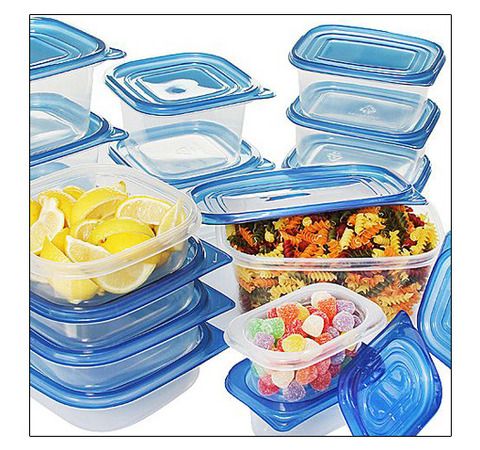   54 Piece Food Storage Set   Refrigerator, Freezer, Microwav  