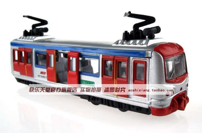 Above Ground Subway Trams train Diecast Model  