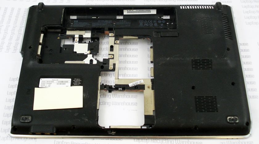 HP Pavilion dv6 Bottom Case 532739 001 C 2 Missing Feet  