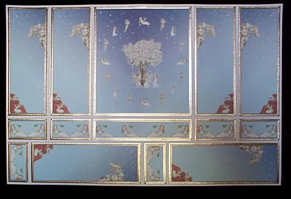 Elegant Wall Panel Decor 34801/34815