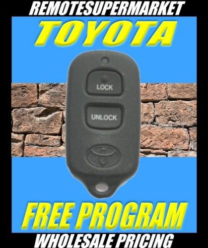 TOYOTA REMOTE KEY KEYLESS ENTRY FOB PORT INSTALLED  