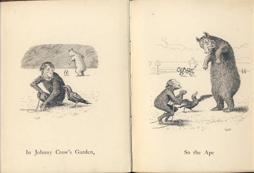 JOHNNY CROWS GARDEN ILLUST L.LESLIE BROOKE  