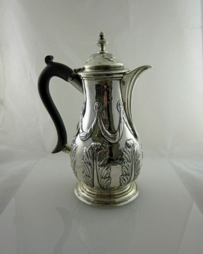 George III Water Jug/Coffee Pot   London 1770  